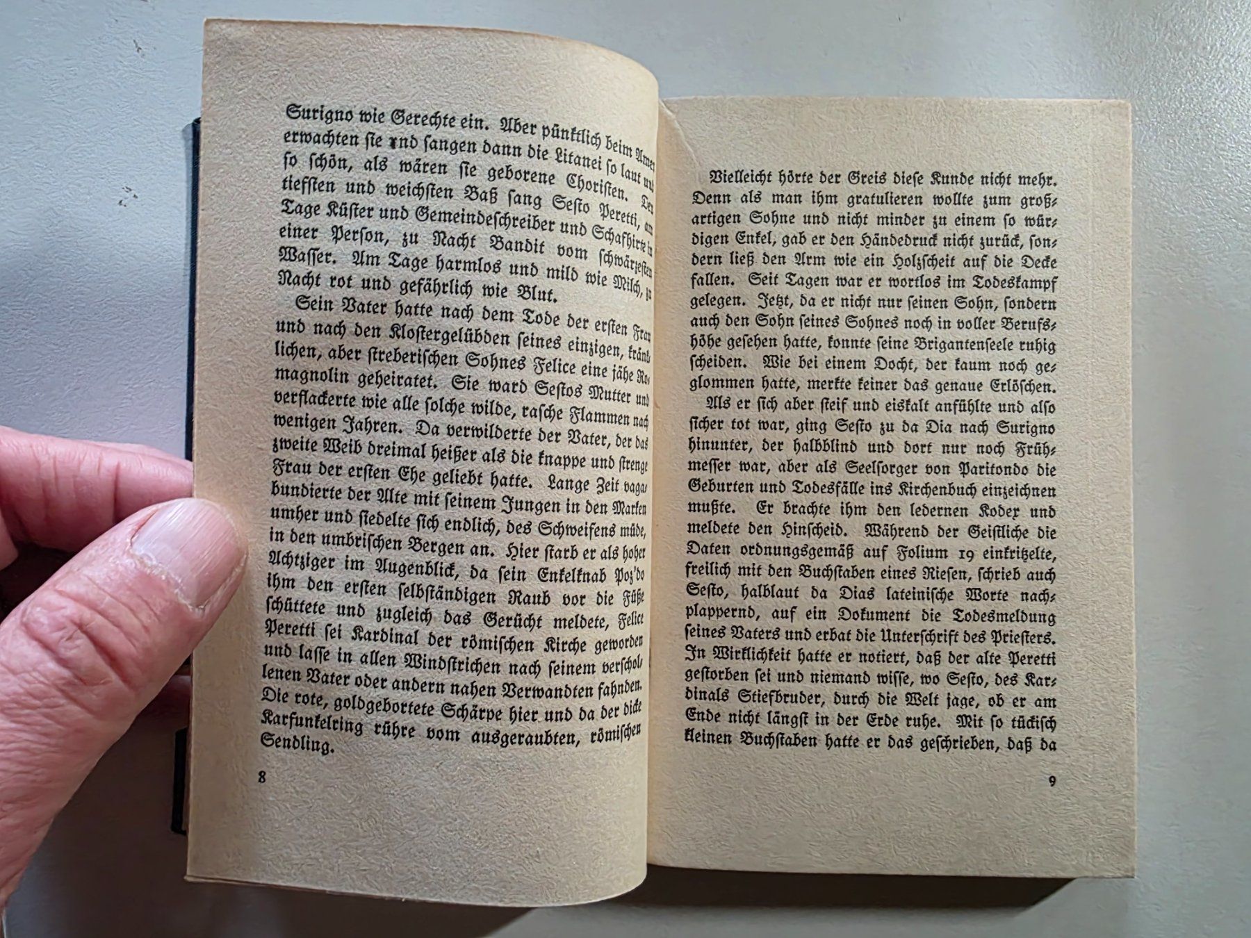 Libri: Heinrich Federer - Sisto e Sesto - 1913 – Usato da Walterswil BE venduto da Lonitti 3