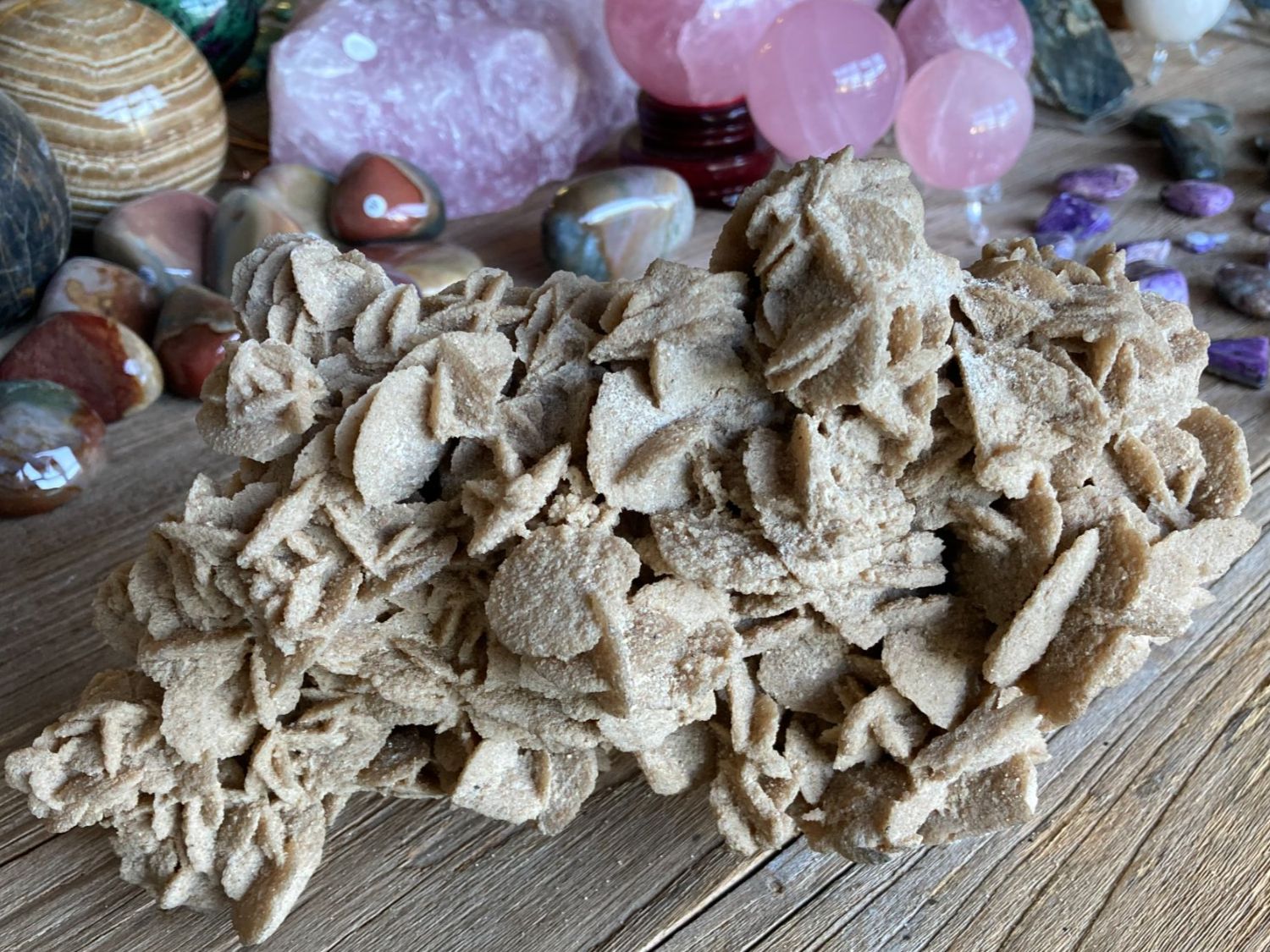 Mineralien & Heilsteine: SANDROSE – Neu und originalverpackt aus Aesch ZH von LiquidAktion 1