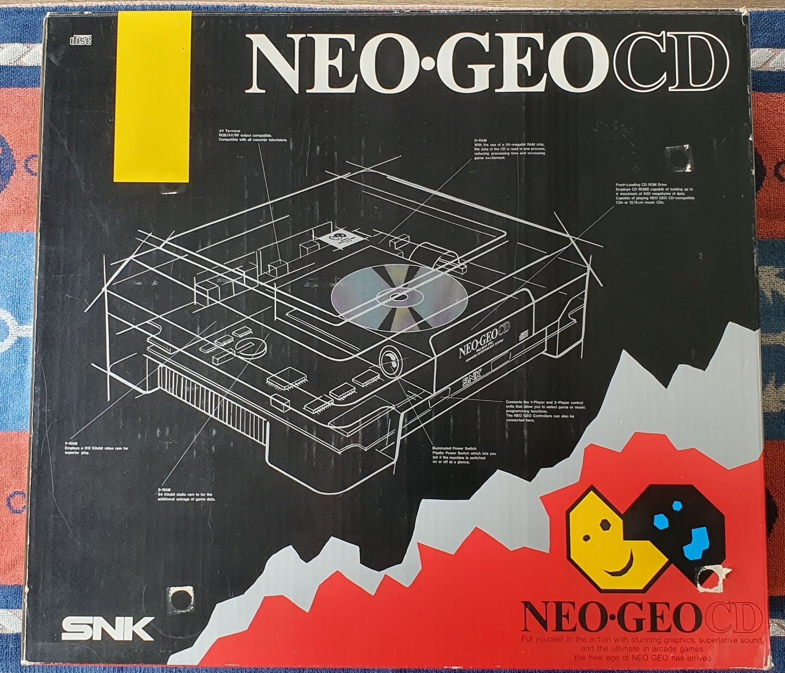 Snk Giochi: Neo Geo CD Front Loading - Japan - Boxed - 110V - 0023717 – Usato da Sonvilier venduto da Takou
