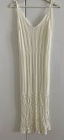 Sommerliches Strickkleid, creme-weiss, Grösse S