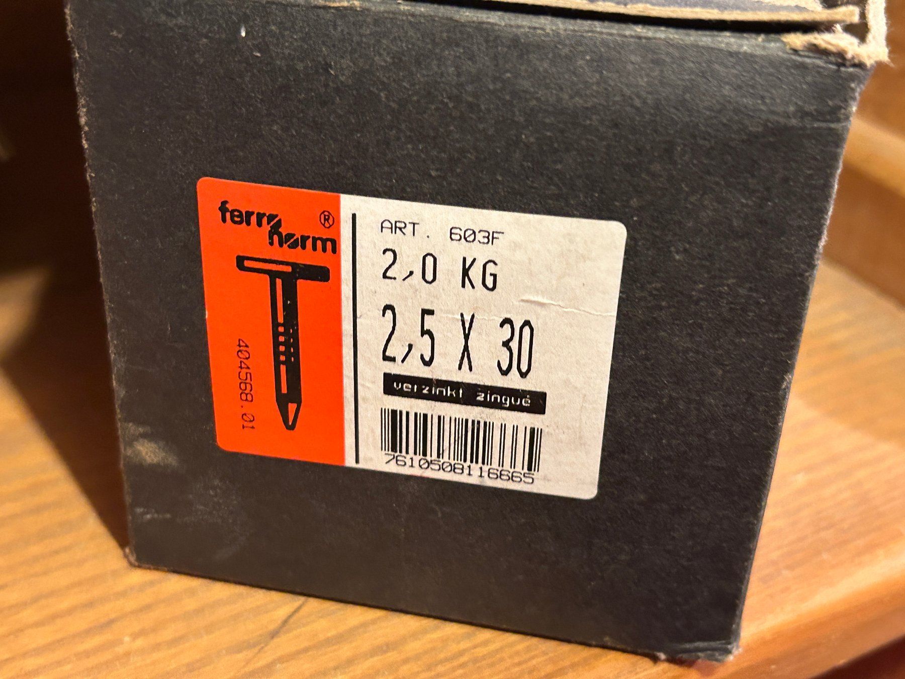 Ferramenta: Dachpappennägel, 1 Kg, verzinkt – Nuovo (secondo la descrizione) da Hägendorf venduto da hst_h8cb 1