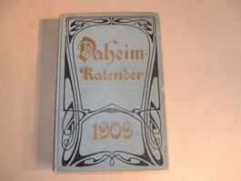 Daheim - Kalender Deutsches Reich 1909