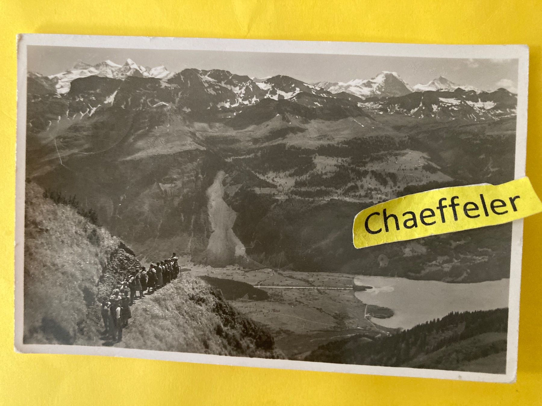 Ansichtskarten: Höhenweg. Rothorn - Brünig – Gebraucht aus Zürich von Chaeffeler