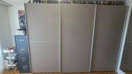 Designer Kleiderschrank Italien, Möbel Paladino, Schiebetüre