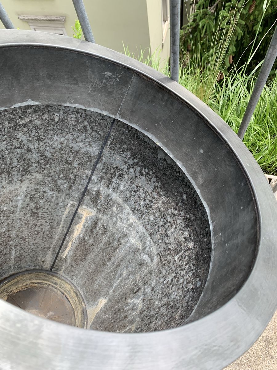 Vasi per fiori: Pflanzentopf aus Aluminium – Usato da Zürich venduto da benebiene 3