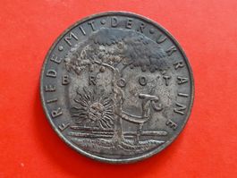 Medaille 1. Weltkrieg 1918, Brotfrieden Ukraine, 20g