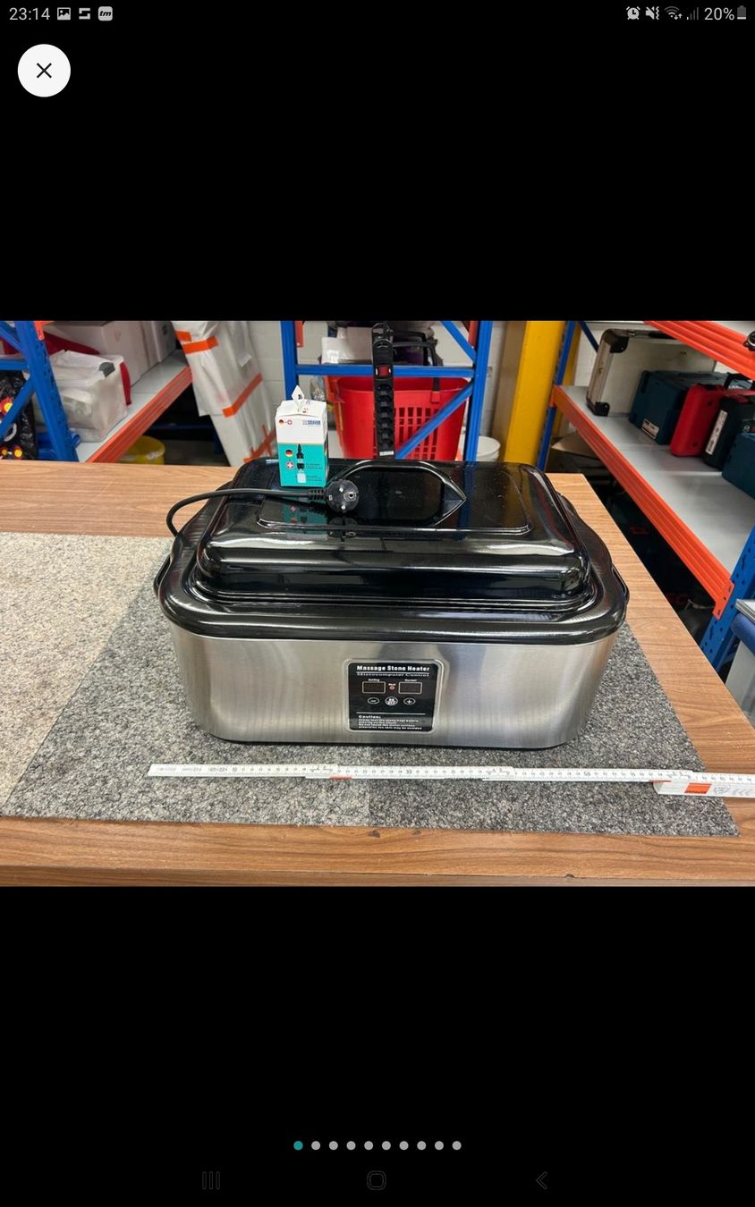 Dispositivi per massaggi: Hot Stone Heater !!! TopAngebot !!! – Nuovo (secondo la descrizione) da Römerswil LU venduto da Siam20 6