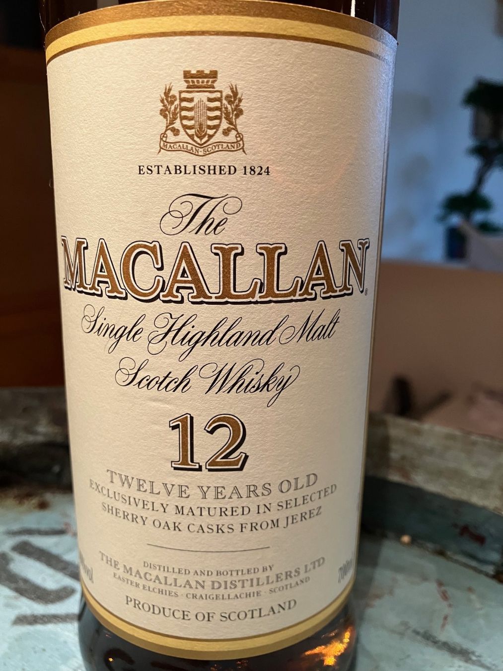 Macallan Bevande alcoliche: Macallan 12 Years Old Label – Nuovo e nell'imballaggio originale da Aarwangen venduto da concorde58 2