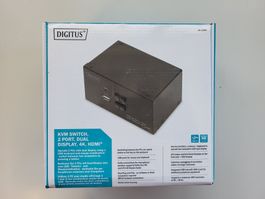 Digitus DS-12860 2-Port KVM-Switch / NEU OVP