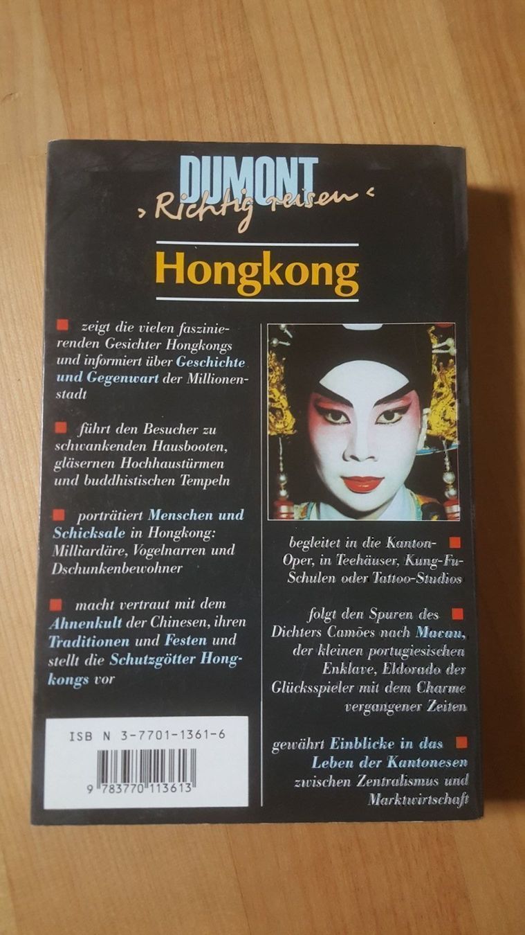 Libri: Reiseführer Hongkong – Usato da Dierikon venduto da sanpaplo 1