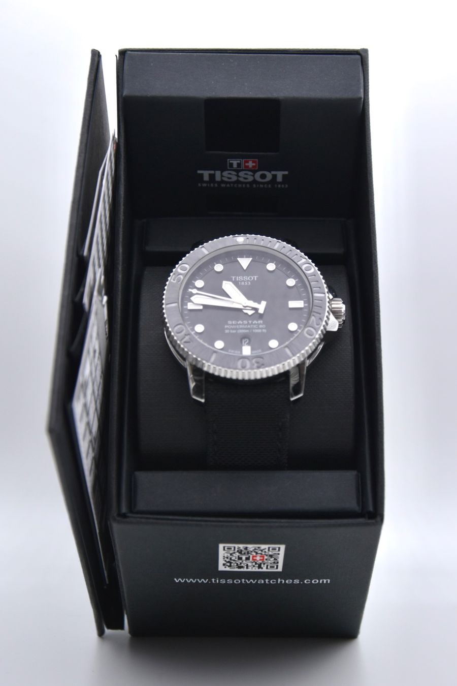 Tissot Orologi: Tissot Seastar Powermatic 80 Schwarz – Nuovo (secondo la descrizione) da Winterthur venduto da octagonw 6