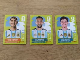 Panini Sticker WM26 ARG, URU, PAN, IRN, JPN, TUR, TUN