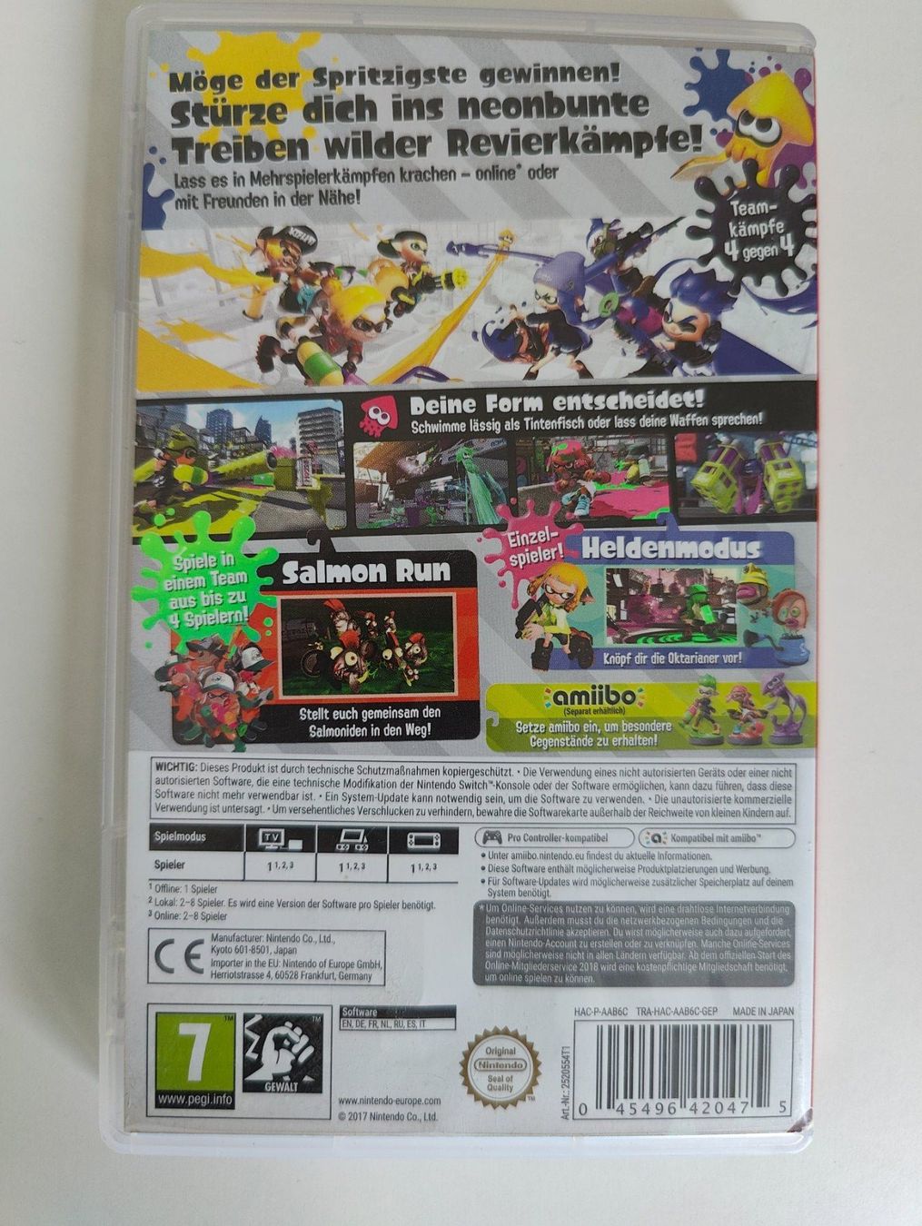 Jeux: Splatoon 2 Nintendo Switch – D'occasion à Dintikon par Nightcom 1