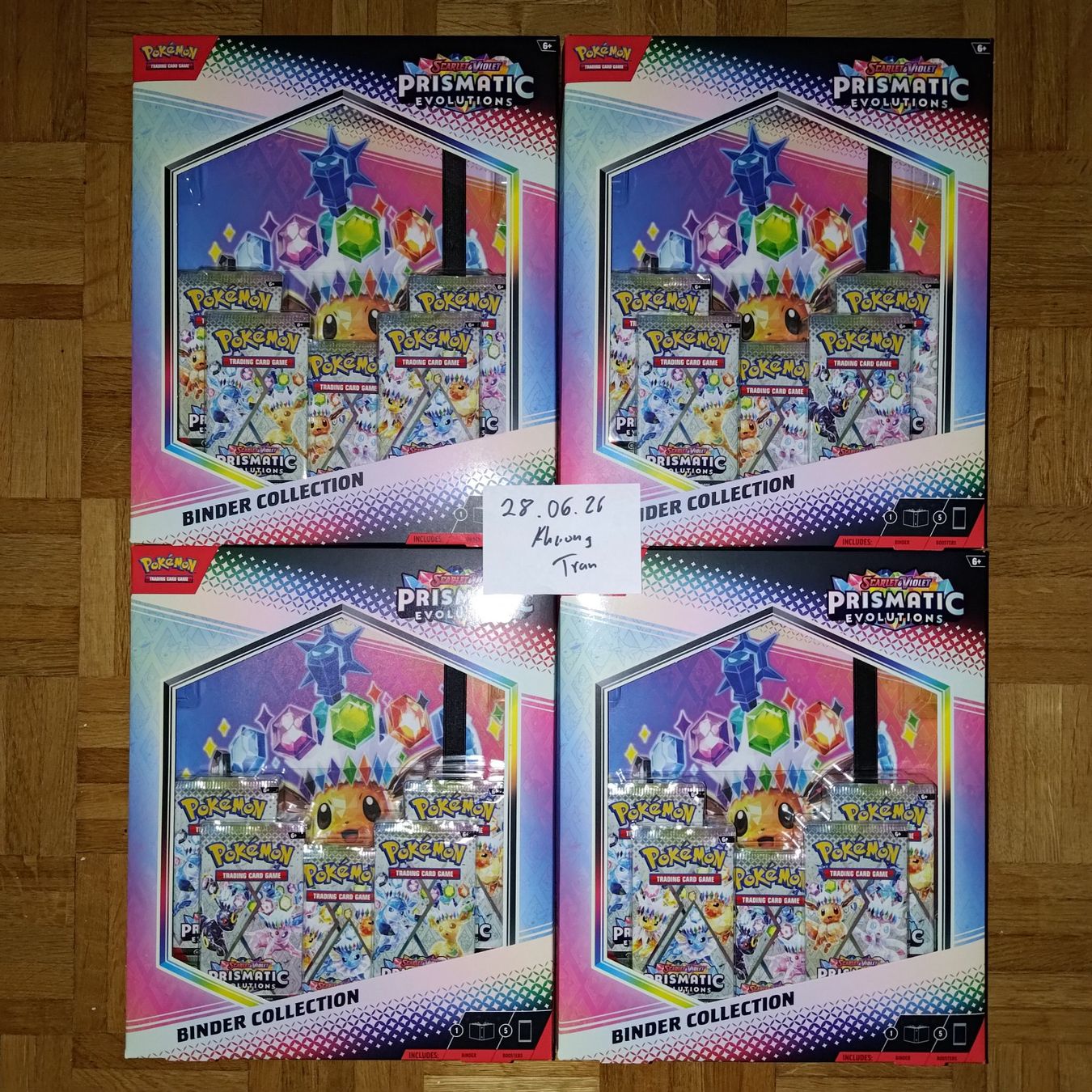 Pokémon Carte collezionabili: 🇺🇲 Prismatic Evolution Collection Set – Nuovo (secondo la descrizione) da Basel venduto da KilluahZ