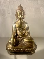 Figurine Bouddha en bronze vintage Népal 80s
