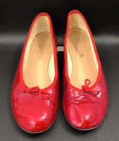 Herica Lack-Ballerinas rot - Grösse 38