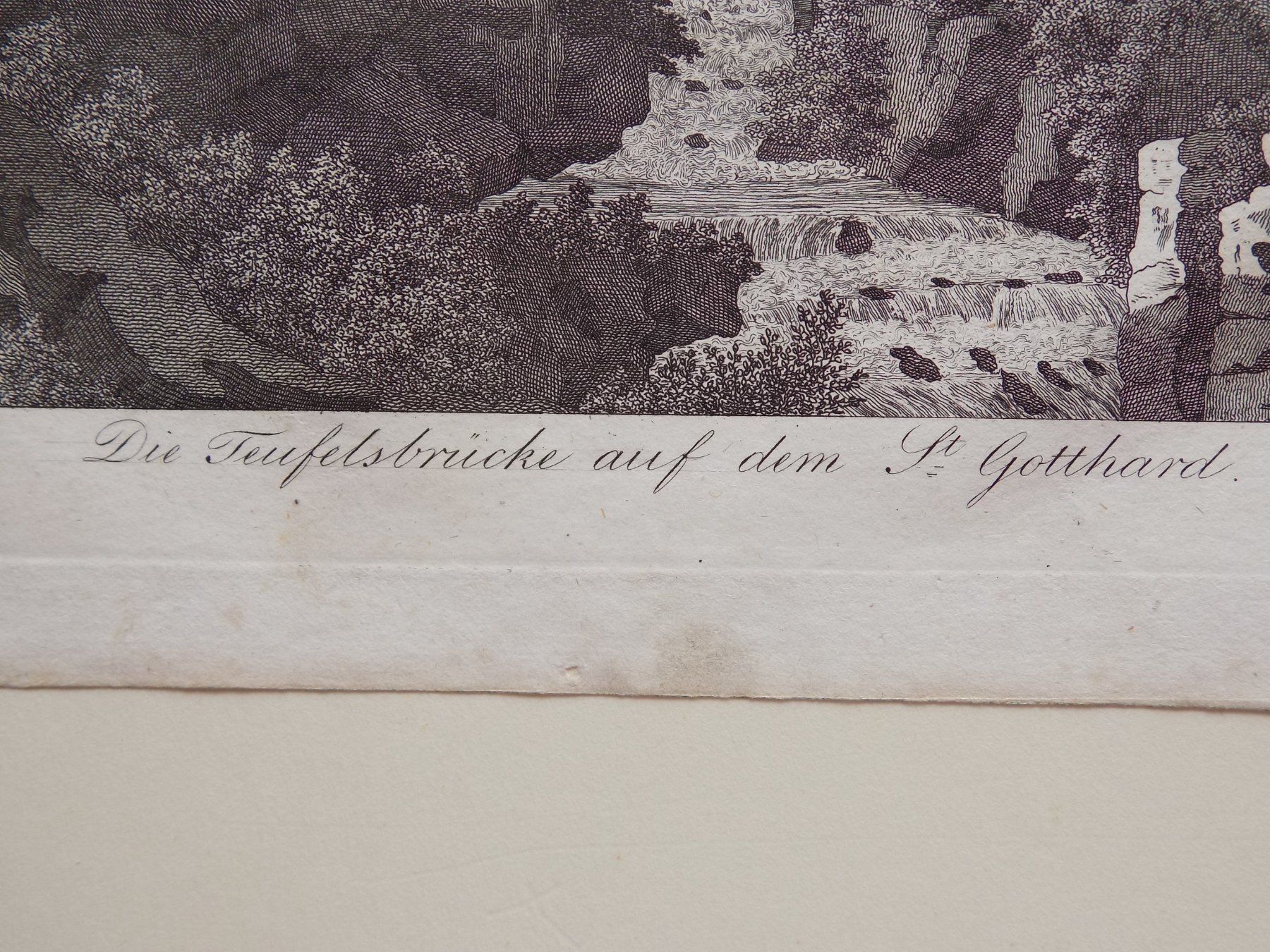 Gravures: Die Teufelsbrücke Uri – D'occasion à Risch par Rischli15 2