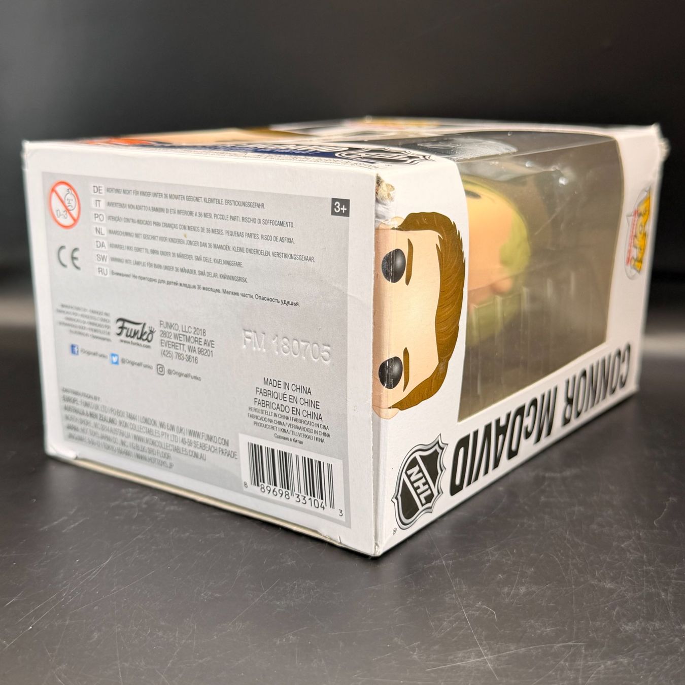 Funko Statuette: Funko Pop! NHL Connor McDavid 05 – Usato da Düdingen venduto da Nerdworld 3