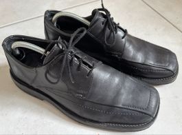 Fretzmen Business Schuhe Herren Schwarz Gr. 42,5