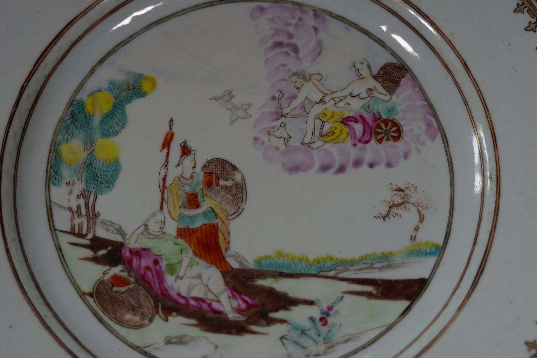 Piatti: A mythological Plate Qianlong – Usato da Liestal venduto da euro2006 4