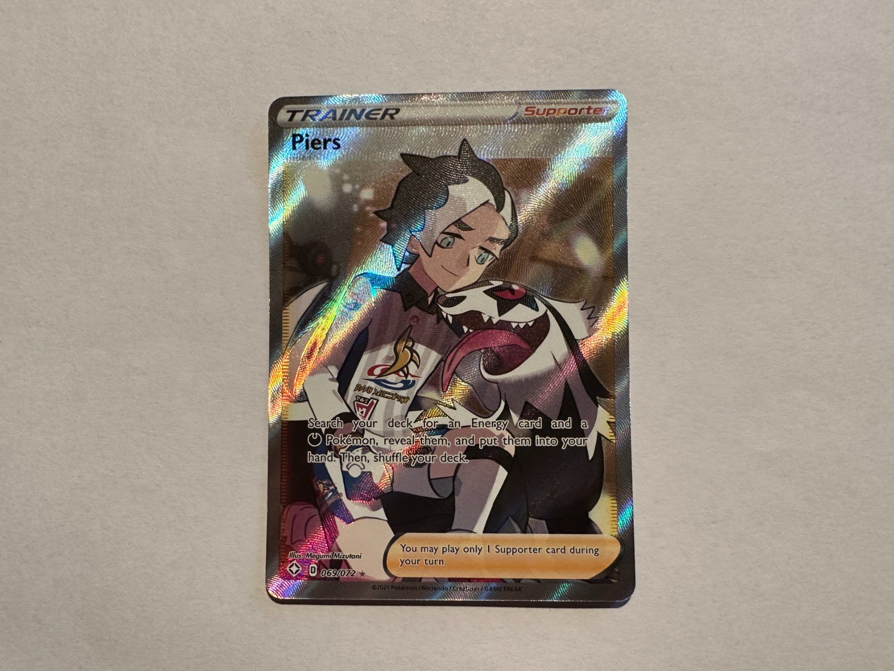 Pokémon Carte collezionabili: Piers Fullart Trainer Shining Fates EN – Usato da Hagendorn venduto da Pokecollectorch 1