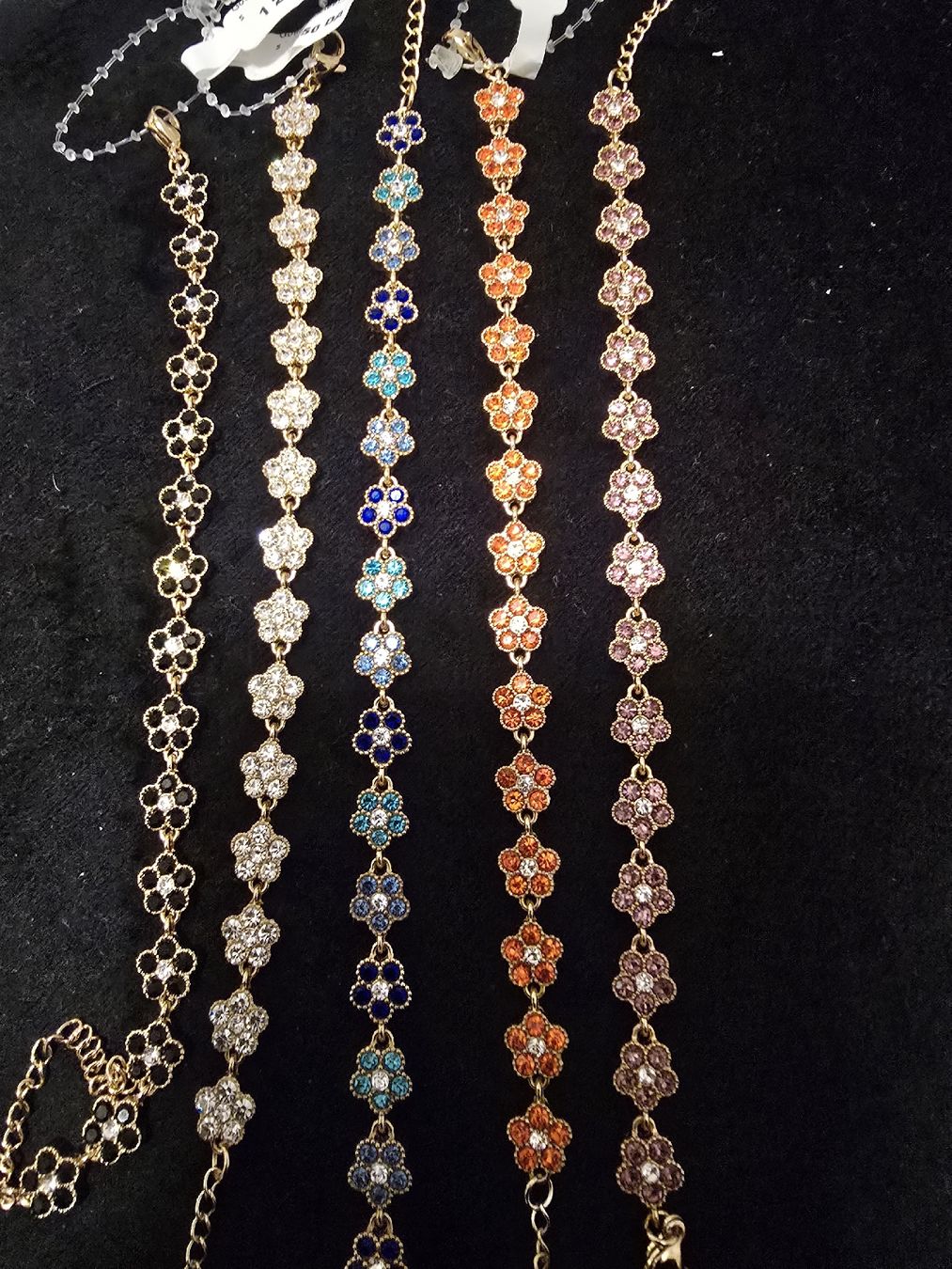 Armbänder & -reifen: bracelets Za Perlière fleurs strass neuf – Neu und originalverpackt aus prilly von amelbara 4