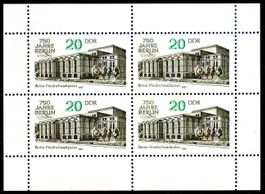 750 JAHRE BERLIN ** POSTFRISCH ** 4ERBLOCK 1987 - C774