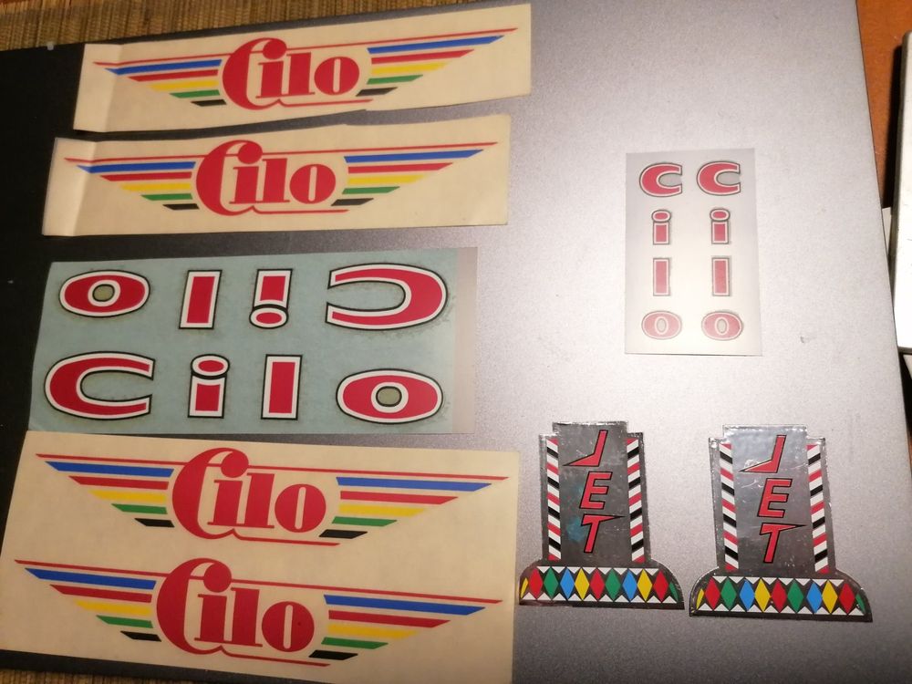 Cilo vélomoteur vélo Fahrrad mofa moped stickers original (Neu (gemäss ...