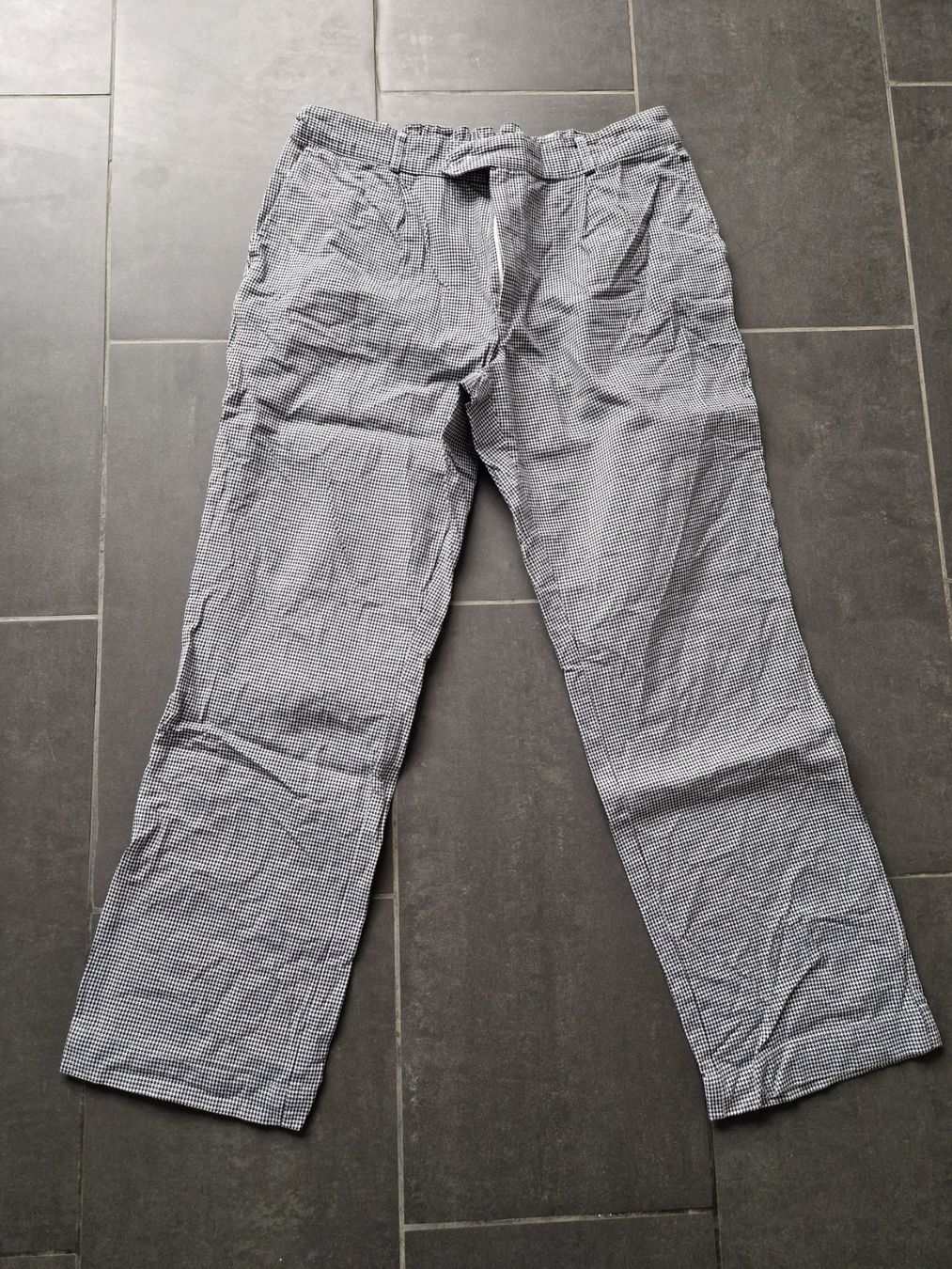 Pantaloni: Bäcker-/ Kochhose Gr. 56, Marke: Lutteurs – Usato da Rebstein venduto da Ajs_Toy_Palast_1