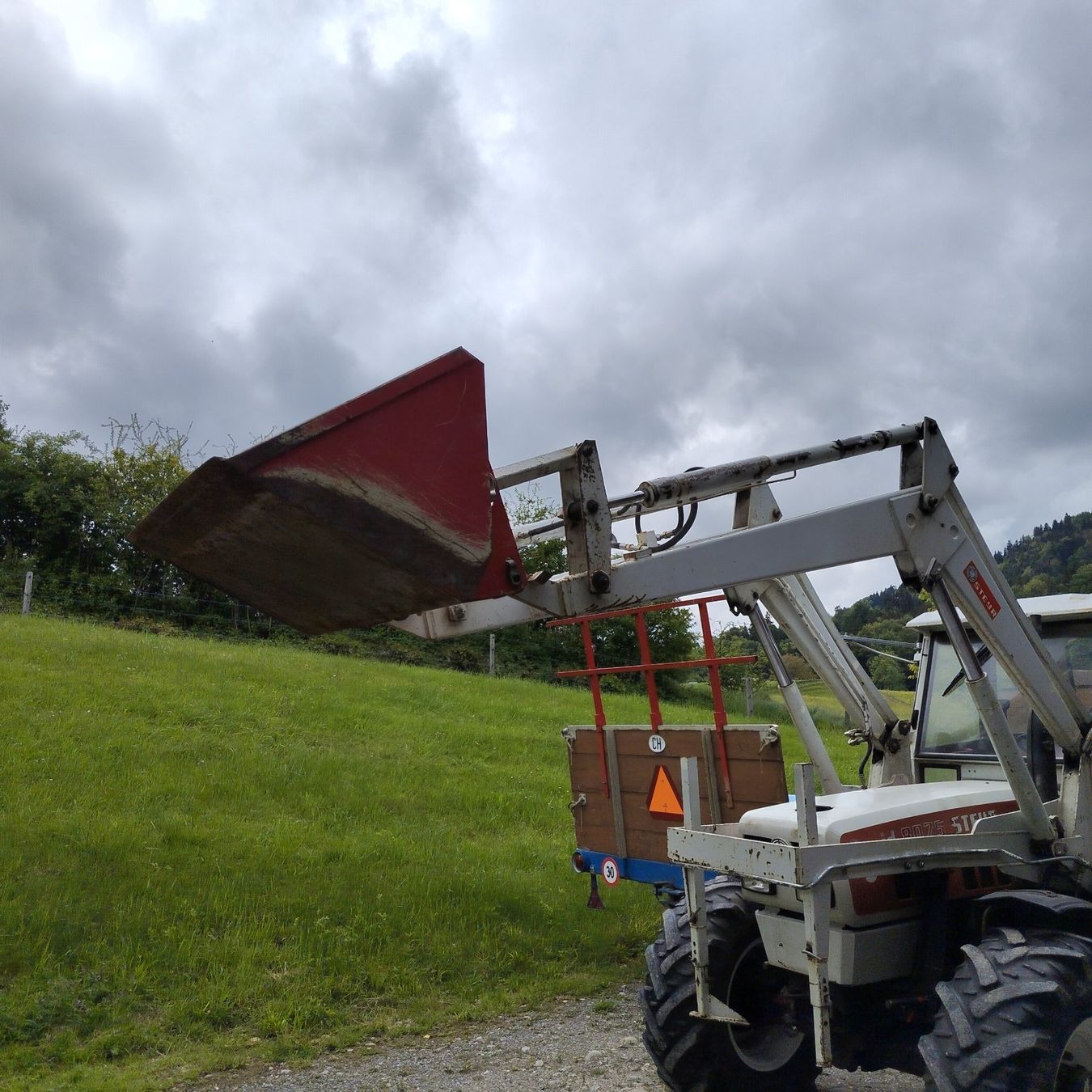Steyr Traktoren: Steyr 8075 Allrad – Gebraucht aus Herisau von kobiza 3