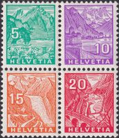 1934, NABA-Blockausschnitt, Varianten ! ** Kat: 400.-+