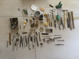Lot Uhrmacher Werkzeug