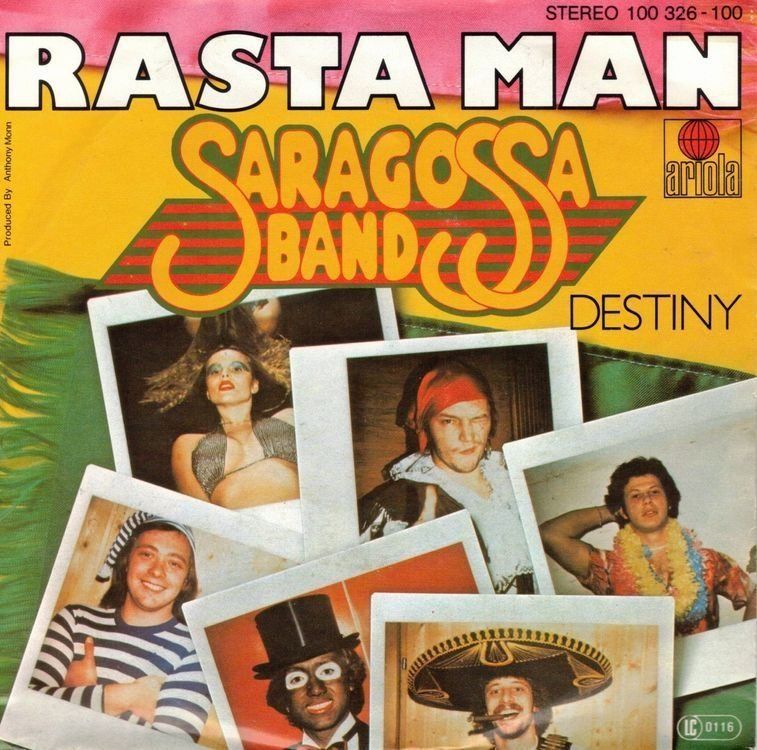 Dischi in vinile: Saragossa Band  --  Rasta Man  Single7 – Usato da Rheinau venduto da thealbum
