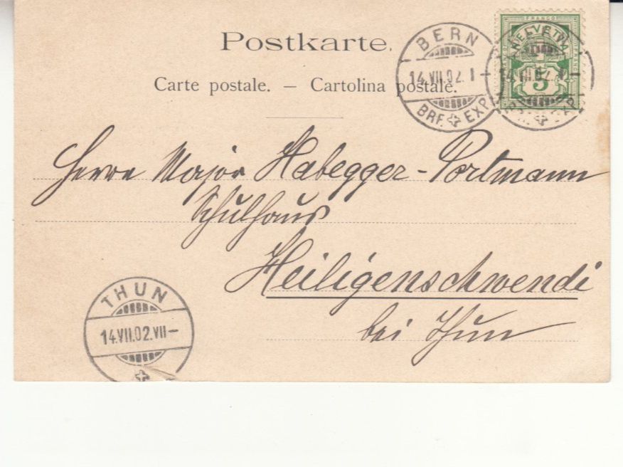 Cartoline postali: Bern Kornhauskeller 1902 – Usato da Bürglen TG venduto da StampGraf 1