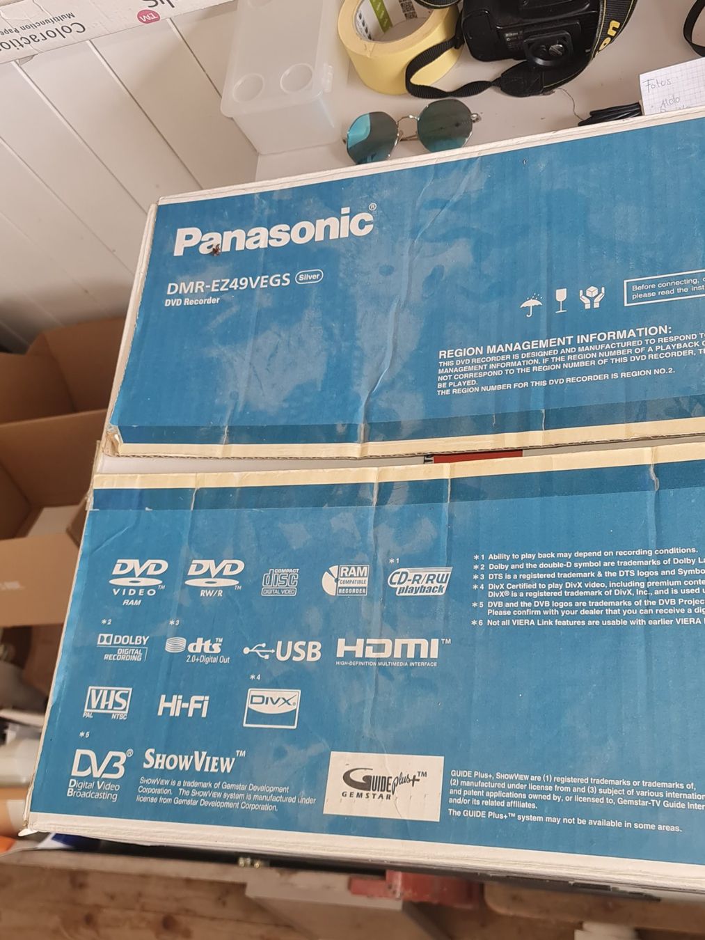Panasonic Registratori: VHS/DVD Player/Recorder DMR-EZ49VEGS – Usato da Degersheim venduto da Tosam_Degersheim 1