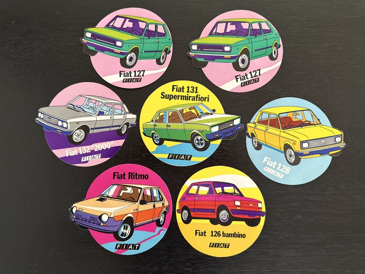 Sticker: Fiat vintage Aufkleber – Nuovo (secondo la descrizione) da Frauenfeld venduto da Jose_luis