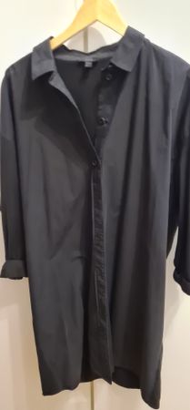 Chemise COS noire élégante, taille L, mi-saison