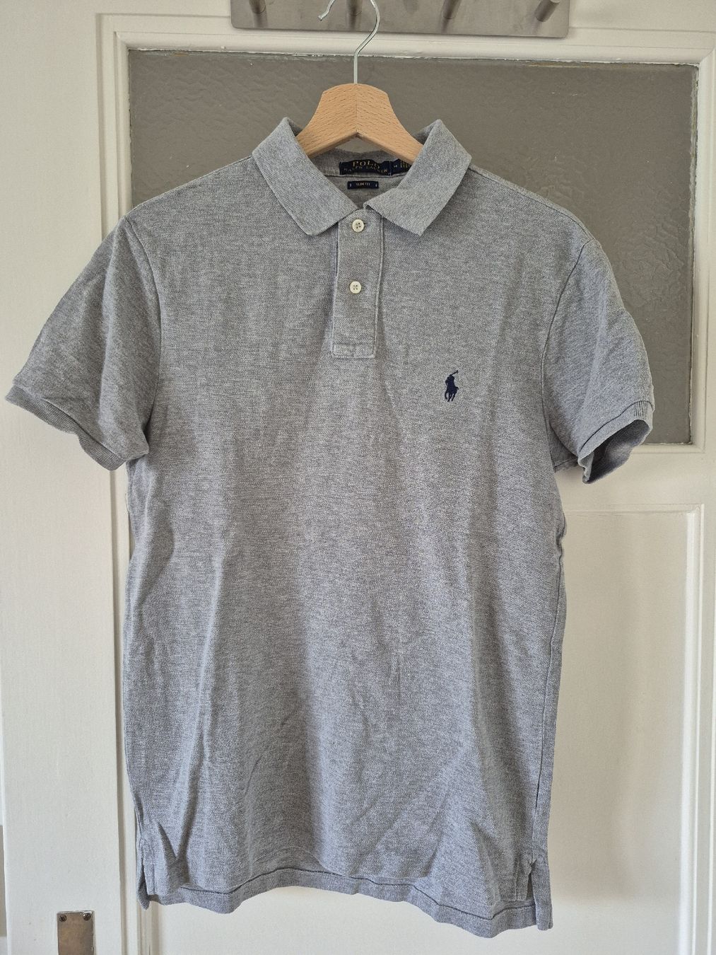 Ralph Lauren Magliette Polo: Polo shirt grey Ralph Lauren M – Usato da Lausanne venduto da claire1401
