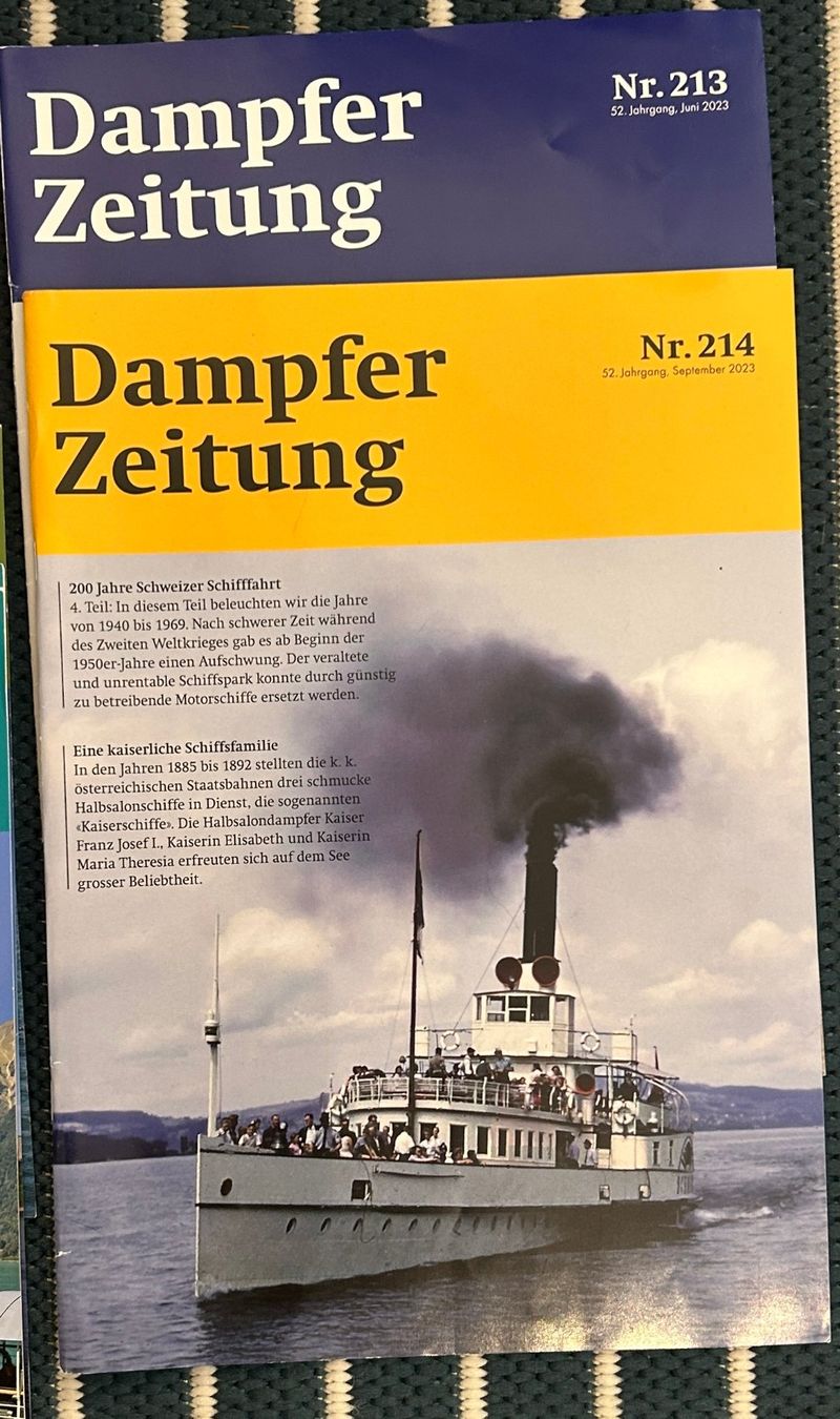 Riviste & Magazine: 22 Stk. Dampferzeitung – Usato da Bern venduto da febe2 5