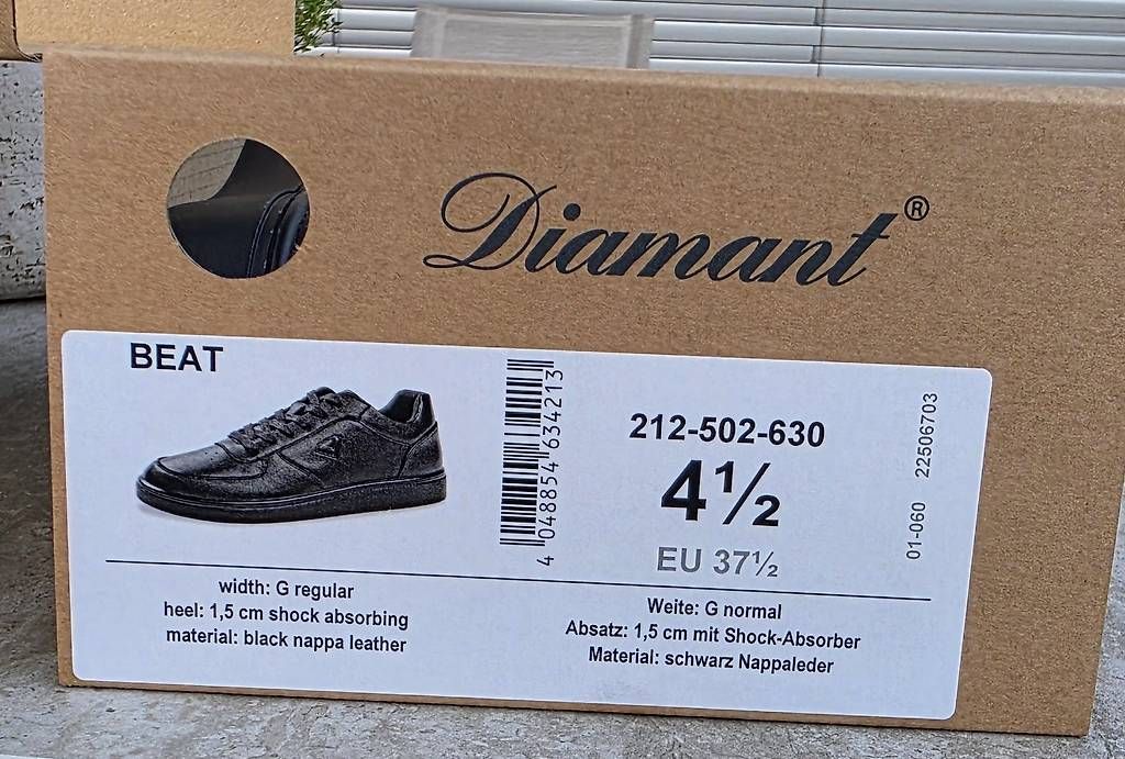 Scarpe da uomo: Diamant unisex Dance Sneaker – Nuovo (secondo la descrizione) da Liestal venduto da bsc_y96b 3