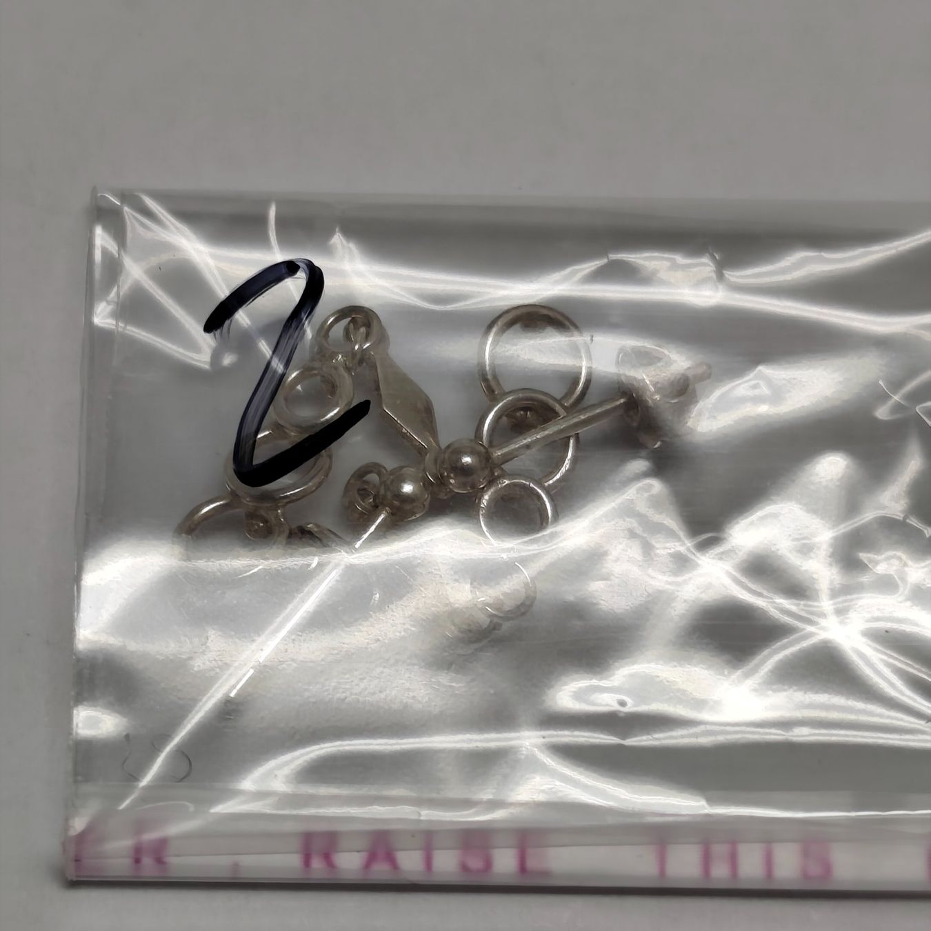Orecchini pendenti & Orecchini a lobo: Vintage Silver silber Stud Earrings Boucles d'Oreilles #A4 – Usato da Châtelaine venduto da Tropic.Watch2 4