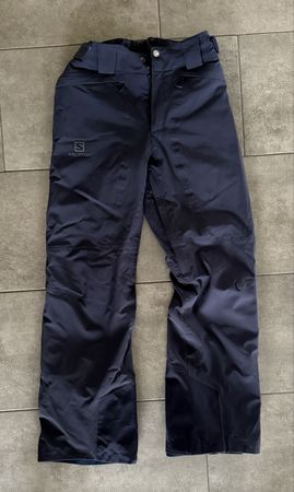 Salomon Skihose, neuwertig, Grösse S/M, dunkelblau