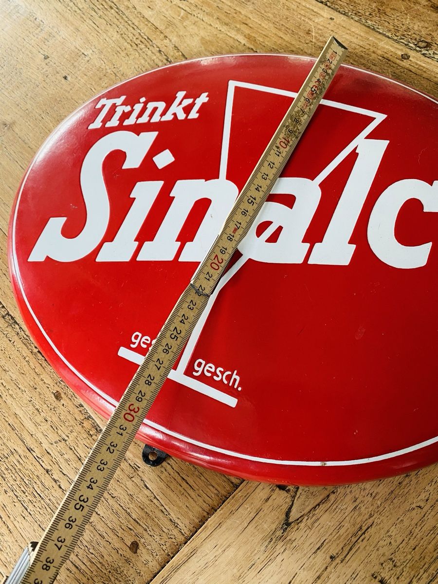Sinalco Schilder: Sinalco Emailschild – Gebraucht aus Tafers von Piscu90 2