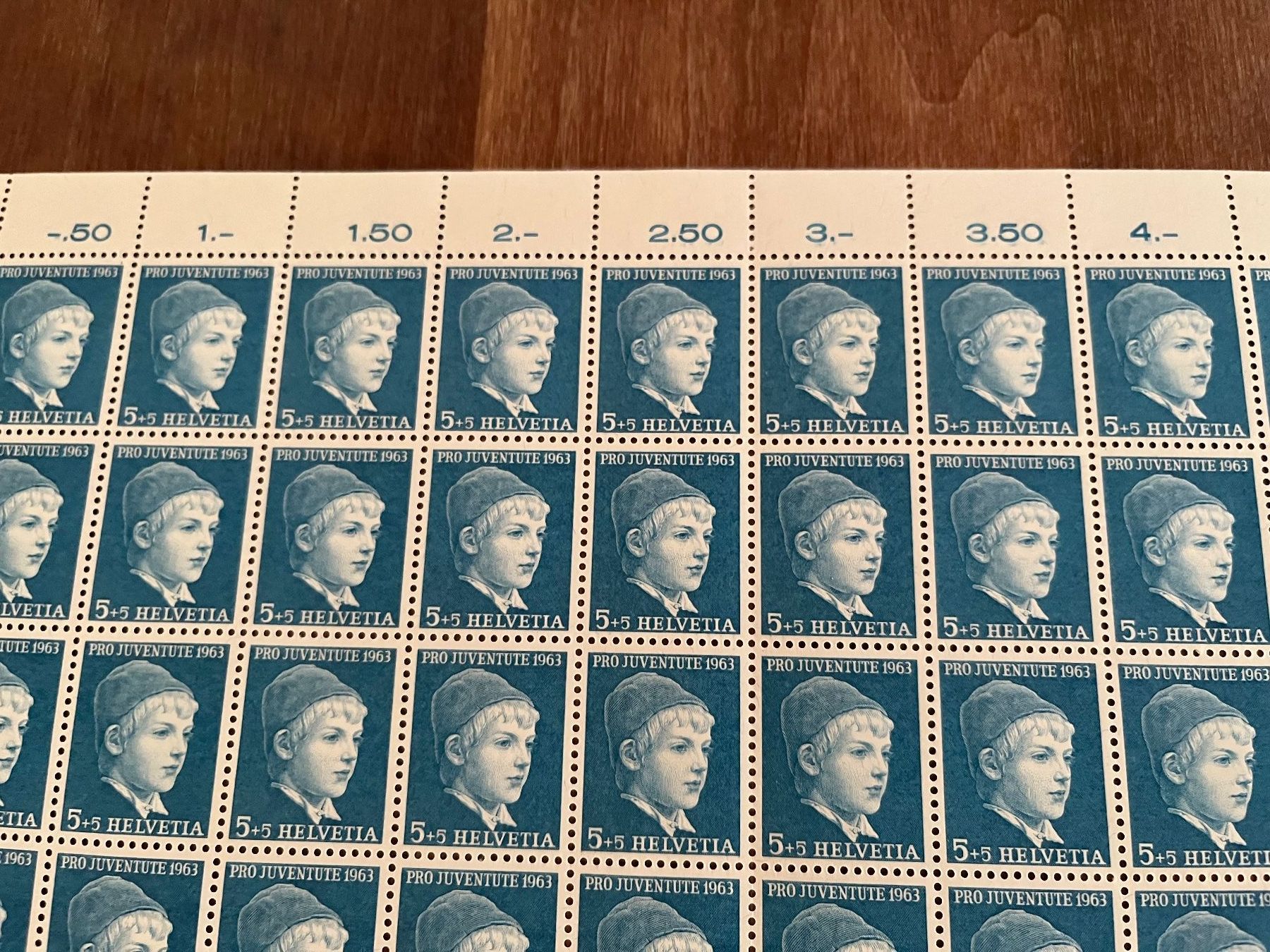 Tutti i francobolli: Pro Juventute Briefmarken postfrisch 1963** kpl – Nuovo (secondo la descrizione) da Zürich venduto da Wubayrot 1