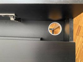 Ikea Schreibtisch schwarz