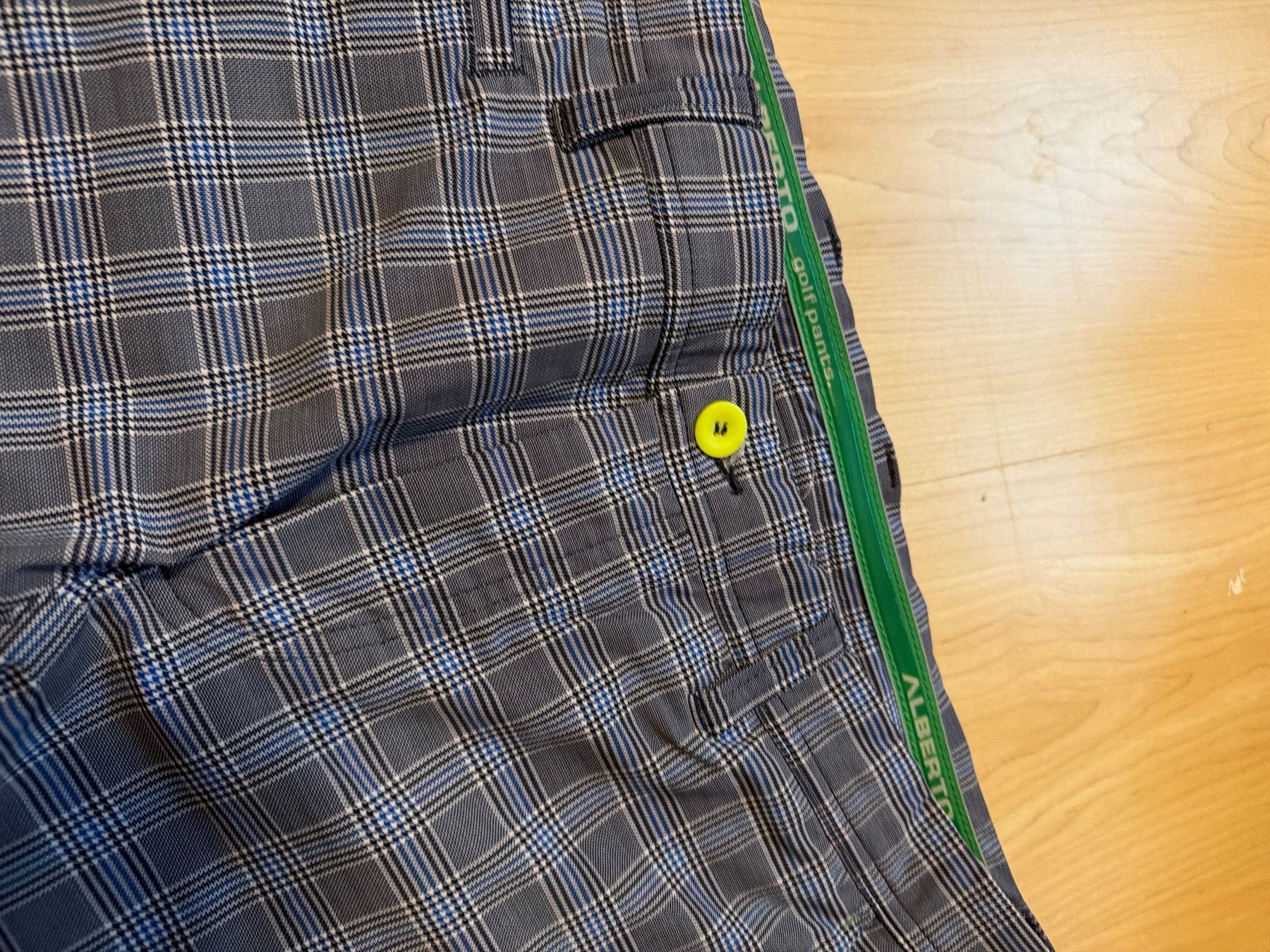 Pantaloni: Golf Hose Alberto kariert Rookie – Nuovo (secondo la descrizione) da Hettlingen venduto da blu_tb6z 2