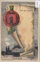 Glaris - Glarus - Wappen - Litho