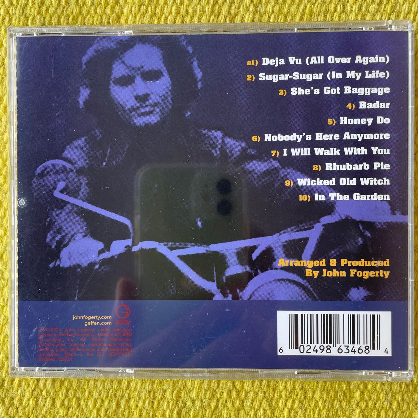 CD: JOHN FOGERTY CCR-DEJA VU ALL OVER AGAIN – Usato da Rorschacherberg venduto da CD-Roli 1