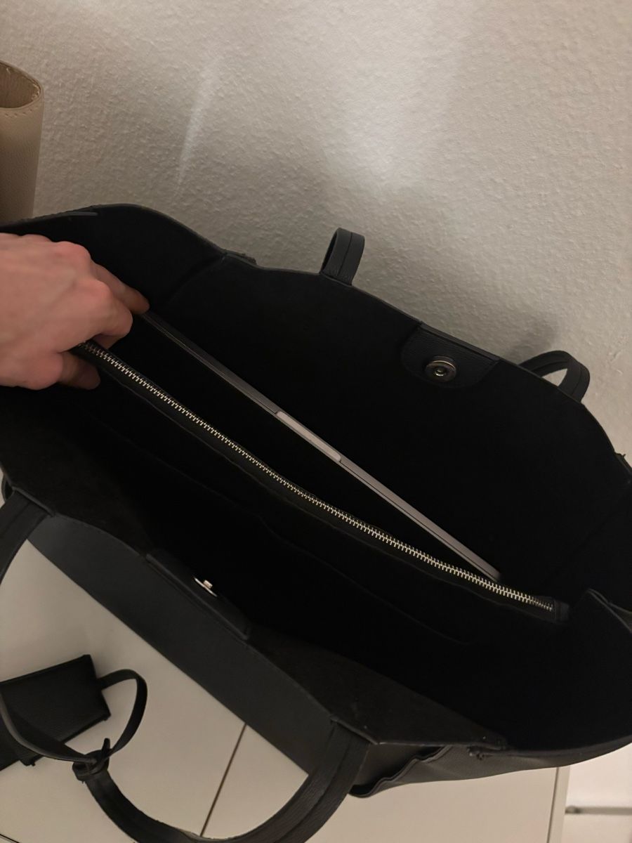 Zara Taschen für Damen: Zara Shopper beige schwarz Basic gebraucht  – Gebraucht aus Zürich von car_9sdb 7