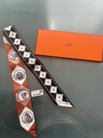 Hermès Twilly Colliers-Chiens,Leder-Seide NEU mit Box!